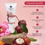 Ayouthveda Anti-acne Face Care Kit Maintain Oil Moisture, Skin Purifying | Acne Enemy Face Wash Gel 100ml | Acne Enemy Clarifying Facial Toner 100ml | Oil Control Mattifying Moisturizer Cream 60g - Fast UK Delivery - Image 4