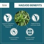 Bixa Botanical Hadjod Powder Cissus Quadrangularis | Supports Bones & Joints | Cartilage Health (200 g) - Image 3