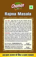 Chaman Rajma Masala 50G - Fast UK Delivery - Image 3