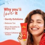 Aqualogica Detan+ Gentle Melt Exfoliator - 50 g | Gently Exfoliates | Visibly Removes Tan for Brighten & Smooth Skin| For Men & Women - Fast UK Delivery - Image 4