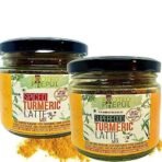 Rooted Peepul Combo Pack - Spiced Turmeric Latte Mix & Superfood Turmeric Latte Mix. - Fast UK Delivery - Image 2