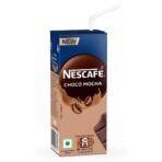 Nescafe Ready to Drink, Coffee Flavoured Milk - Choco Mocha, 180ml, Tetra Pack - Fast UK Delivery