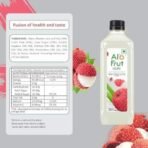 Alo frut Litchi Fruit Drink with Tasty Aloevera Chunks & Juice | Goodness of Fruits and Aloevera | Ready-to-Serve Fruit - 150ml (Pack of 30) - Fast UK Delivery - Image 7