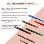 Colorbar All-Rounder Matte Pencil-Rich Ruby, Red - Fast UK Delivery - Image 6