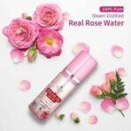 Ayouthveda Gulab Jal Steam Distilled Real Rose Water Pure & Natural Rose Water & Skin Toner | Organic and Chemical Free Makeup Remover | Ideal For Daily Use (Pack Of 1-100ml) - Fast UK Delivery - Image 3
