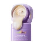 mCaffeine Super Glow Flash Facial 25% AHA+BHA+PHA Face Mask | 5 Mins Glow Face Pack | Instant Brightening | Unclogs Pores, Removes Blackhead & Dead Skin | Tan Removal | Color Changing Mask - 50gm - Fast UK Delivery