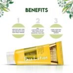 Jovees Herbal De-Tan Lotion SPF 40 PA++ For Hydrated and Glowing skin | Lightweight UVA/UVB Protection | Prevents Tanning and Pigmentation | All Skin Type 60ml - Fast UK Delivery - Image 5