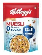 Kellogg's Muesli 0% Added Sugar 500 G | 12-In-1 Power Breakfast | India's No. 1 Muesli - Fast UK Delivery - Image 2