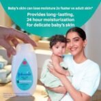 Johnson's Baby Milk and Rice Baby Lotion 200ml - Fast UK Delivery - Image 5