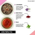 TEACURRY Acne & Pimple Care Tea - 15 Tea Bags | Helps Reduce Pimple Breakouts, Acne Marks | Pimple Acne Tea, Spearmint, 50 Gm - Fast UK Delivery - Image 5