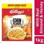 Kellogg's Real Almond and Honey Corn Flakes, 1kg and Kellogg's Chocos, 1.2kg - Fast UK Delivery - Image 3