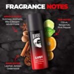 Beardo Power, Lust & Glory Perfume Body Spray (Set of 3) Get compliments with Long lasting Fougere, Aromatic Deodorant Brand | Christmas gift for men | Gift For Friends | Gift for Men - Fast UK Delivery - Image 4