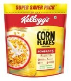 Kellogg's Corn Flakes Original | Power of 5: Energy, Protein, Iron, Vitamins B1, B2, B3 & C| Corn Flakes, Breakfast Cereal | Naturally Cholestrol Free875g/900g(Weight may vary) - Fast UK Delivery - Image 2