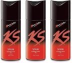 KamaSutra Spark Deodorant Spray For Men (450 ml, Pack of 3) - Fast UK Delivery - Image 2