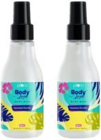 Plum BodyLovin' Hawaiian Rumba Body Mist, Body Spray, Long Lasting, Womens Perfume, Aqua Fresh Fragrance (Pack Of 2) 300ml - Fast UK Delivery