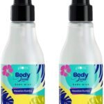 Plum BodyLovin' Hawaiian Rumba Body Mist, Body Spray, Long Lasting, Womens Perfume, Aqua Fresh Fragrance (Pack Of 2) 300ml - Fast UK Delivery