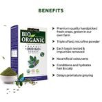 Indus Valley Bio Organic Herbal Henna Paste -150 g, with Herbal Indigo Powder -100 g - Fast UK Delivery - Image 6