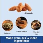 Jus' Amazin 5-Minute Badam Kheer (200g) | Only 4 Ingredients, 100% Natural | 86% Almonds | Zero Additives | Vegan & Dairy Free - Fast UK Delivery - Image 6