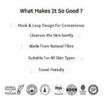 mCaffeine Exfoliating Loofah for Removing Dead Skin | Made of 100% Natural Ramie Fibre | Gentle on the Skin | Sustainable, Unisex | Easy to Hang - Fast UK Delivery - Image 7