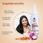 Ayouthveda Protein Hair Oil For Healthy Hair | Blend of Essential Oil & 12 Herbal Extracts | Strengthen The Roots & Makes Hair Shiny | A Non Sticky Formula For Dandruff Control (Pack of 3-100ml each) - Fast UK Delivery - Image 5