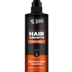 Beardo Hair Growth Vitalizer Shampoo, 200 ml | Shampoo for Men | Promotes Hair Growth | Sulphate and Paraben Free Shampoo | With Onion Oil & Biotin - Fast UK Delivery