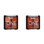 Glam 21 Little One 4-in-1 Eyeshadow Palette Ultra pigmented, |Little Lady-04 Little One 4-in-1 Eyeshadow Palette Ultra pigmented, Easy to blend Long Lasting Eye Make Up Kit |Firework-03 - Fast UK Delivery