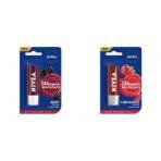 NIVEA Lip Balm, Fruity Blackberry Shine, 4.8g And NIVEA Lip Balm, Pomegranate Shine, 4.8g - Fast UK Delivery