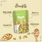 Happilo Premium Unsalted Pistachio Kernels 150g | Super Crunchy & Delicious | No Gluten | No GMO - Fast UK Delivery - Image 7