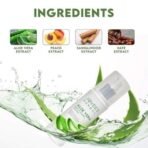 Jovees Herbal Aloe Vera Moisturising Lotion |With Sandal And Peach Extract |Nousishes, Heals and Hydrates Skin | For Oily And Sensitive Skin | Alcohol And Paraben Free |, 200ml - Fast UK Delivery - Image 6