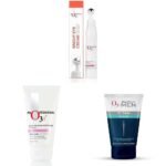 O3+ Bright Under Eye Circle Cream - Brightening & O3+ Brightening and Whitening Face Wash, 50g & O3+ ALPHA MEN Acno D-TAN Scrub With Hyaluronic & Mint 50g - Detan Scrub for TAN removal - Fast UK Delivery