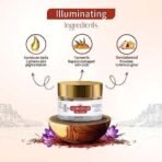 Ayouthveda Kunkumadi Face Mask | Infused with Kumkumadi Taila, Sandalwood, Turmeric & Finest Kashmiri Saffron | Helps to Tighten Pores & Boost Skin Radiance (Pack Of 1-50gm) - Fast UK Delivery - Image 4