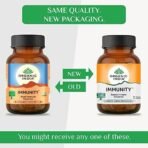 Organic India Immunity - 60 Capsules Bottle - Image 5