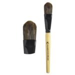 KINDED Flat Foundation Face and Neck Makeup Brush Professional Series for Makeup Beauty with Smooth Soft Synthetic Hair Bristles Anti Rust Aluminium Ferrule Natural Wooden Handle Grip - Fast UK Delivery