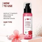 Plum Hibiscus & Ceramides Smoothing Hair Serum | Enriched with Jojoba Oil & Vitamin E | Nourishing Formula for Long, Frizz-Free Hair | Suitable for All Hair Types | 100% Vegan & Cruelty-Free | 75ml - Fast UK Delivery - Image 4
