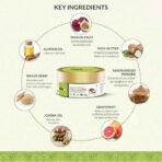 INDUS VALLEY Ultra Rich Replenishing Shea Butter Fruit Face Scrub - (50ml) - Fast UK Delivery - Image 5