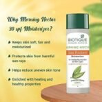 Biotique Morning Nectar Sun Protect Moisturizer SPF 30 UVA/UVB Sunscreen| Contains Wild Turmeric, Neem Leaves, & Morning Nectar | Visibly Flawless Skin | Suitable for All Skin Types | 120 ml - Fast UK Delivery - Image 6