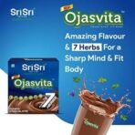 Sri Sri Tattva Ojasvita Chocolate Powder - Drink Mix for Sharp Mind & Healthy Body - 200g - Fast UK Delivery - Image 4