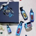 Blue Nectar Indulgent Nature Beauty Gift Set for Women & Men | Face Cream, Serum, SPF Lotion, Face Wash & Rose Face Mist | Gift Box for Birthday, Anniversary & Special Occasions - Fast UK Delivery - Image 2