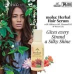 moha: Herbal Hair Shampoo 100 ML And Herbal Hair Serum For Men & Women | Non Sticky Hair Serum (100 ML) Combo Pack - Fast UK Delivery - Image 5