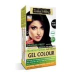 INDUS VALLEY Damage Free Natural Gel Hair Colour for Women | Ammonia & PPD Free Organic Hair Colour with 100% Grey Coverage, Long Lasting Conditioning Hair Color | Black 1.00-220 ml - Fast UK Delivery - Image 2