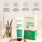 Dr. Sheth's Liquorice & 8.8% Lactic Acid (AHA) Chemical Peel For Even-Toned, Glowing Skin With 2% Niacinamide, Calendula Extract, AHA Peeling Solution For Face, Chemical Exfoliator For Unisex, 30g - Fast UK Delivery - Image 3