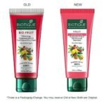 Biotique Fruit Brightening Depigmentation & Tan Removal Face Pack For All Skin Types, 100ml & Biotique Papaya Tan Removal Brightening & Reviatalizing Face Scrub For All Skin Types, 100g - Fast UK Delivery - Image 4