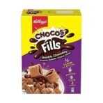Kellogg's Chocos Fills | Double Chocolaty |Multigrain | High in Protein and B Vitamin| 0% Maida & All Bran Wheat Flakes, 440g - Fast UK Delivery - Image 3