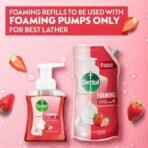 Dettol Foaming Handwash Pump - Strawberry (Pack of 3-250ml each) | Rich Foam | Moisturizing Hand Wash | Soft on Hands - Fast UK Delivery - Image 3