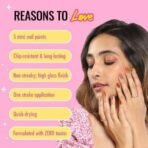 MyGlamm POPxo Makeup Collection, Vibin' Mini Nail Kit Exclusively, Paraben Free, Long Lasting Formula, 5 in 1 Combo, Glossy Finish, 3 ml, Pack of 5 - Fast UK Delivery - Image 5