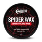 Beardo Spider Wax Hair Styling Web 75g | Web Effect, Texture, Volume, Sculpting, Flexible Hair Wax | Strong Hold, Natural Shine | Long-lasting Hair Fibre - Fast UK Delivery - Image 2