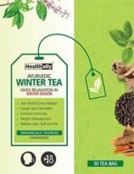 Healthally Herbal Green Tea Bag | Cold Cough Headache Relief Tea Bag | Digestion & Metabolism Immunity Booster Tea Bag | Tulsi, Kali Mirch, Daalchini & Saunth Mix Tea - 30 Tea Bags - Fast UK Delivery - Image 6