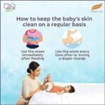 Himalaya gentle Baby Wipes (72 Wipes, Pack of 2) - Fast UK Delivery - Image 6