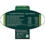 Organic India Tulsi Green Tea Lemon Ginger 25 Tea Bags - Fast UK Delivery - Image 6