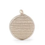mCaffeine Exfoliating Loofah for Removing Dead Skin | Made of 100% Natural Ramie Fibre | Gentle on the Skin | Sustainable, Unisex | Easy to Hang - Fast UK Delivery